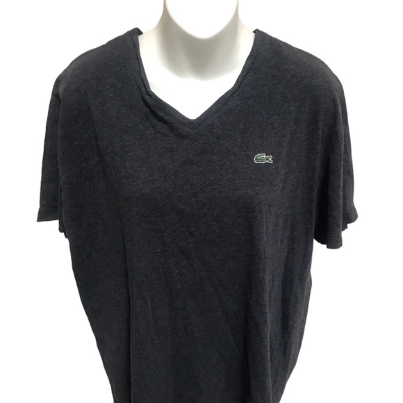 Lacoste V Neck T-Shirt - Picture 1 of 5